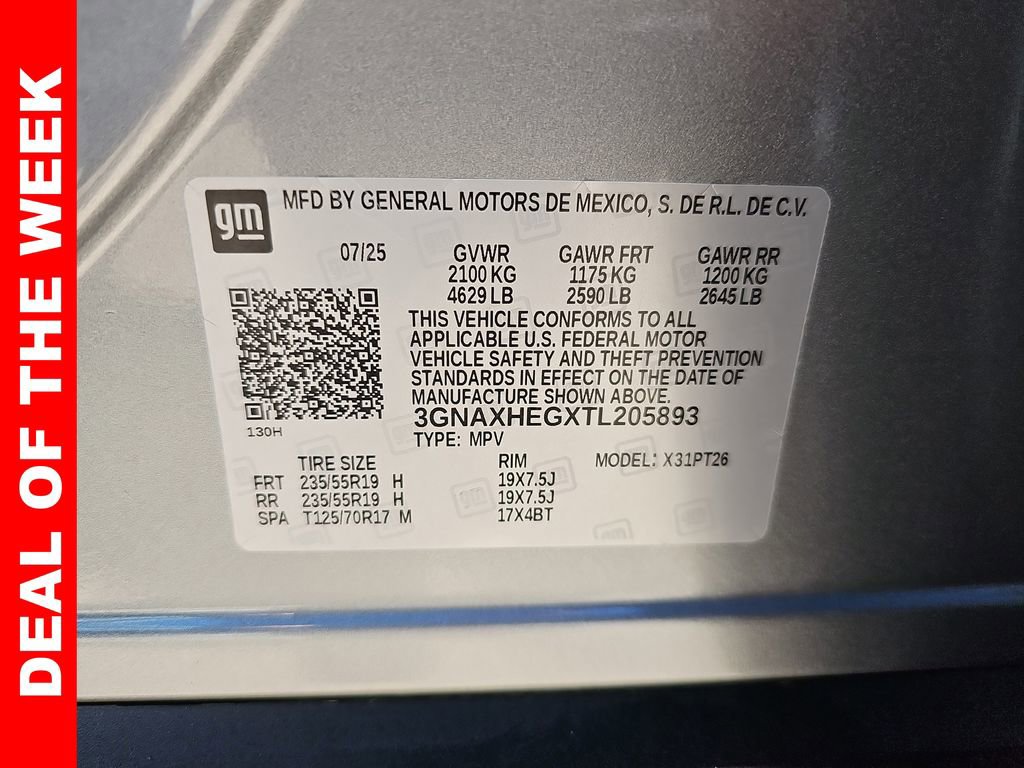 New 2026 Chevrolet Equinox LT w/ Midnight Edition image 42