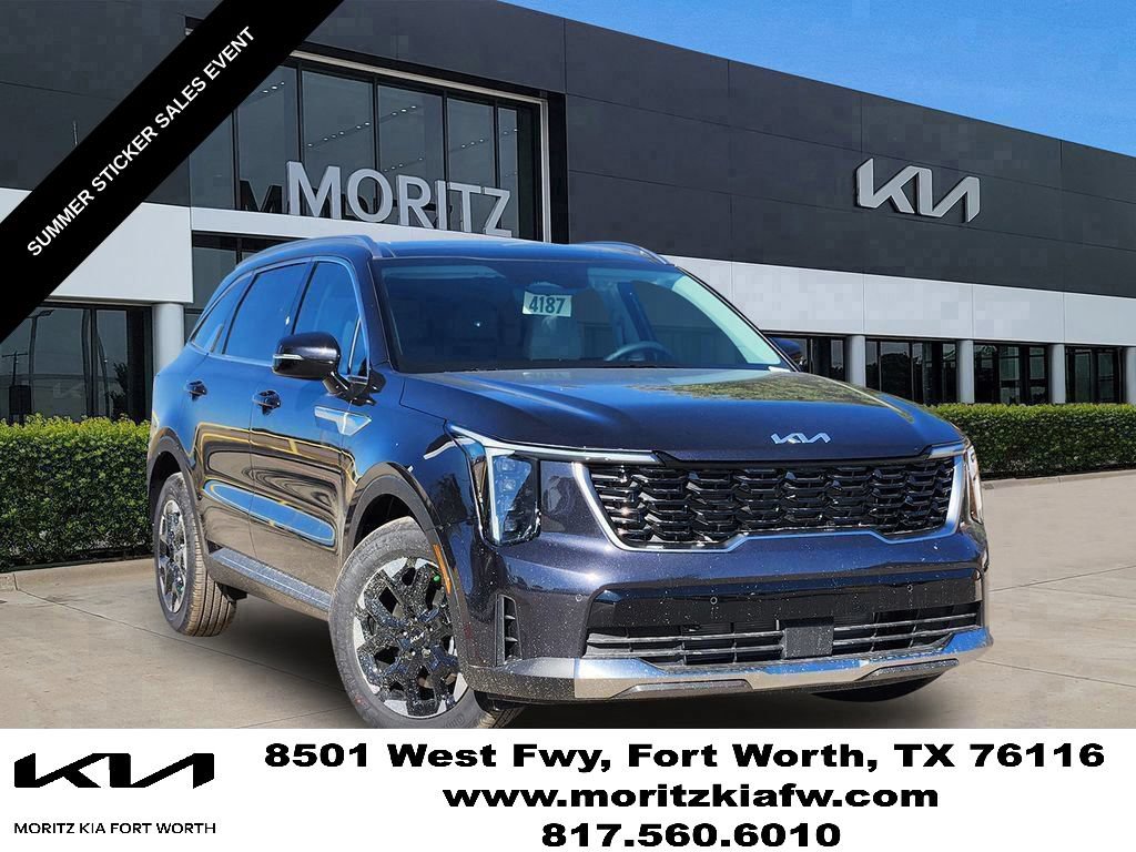 New 2026 Kia Sorento S w/ S Panoramic Sunroof Package