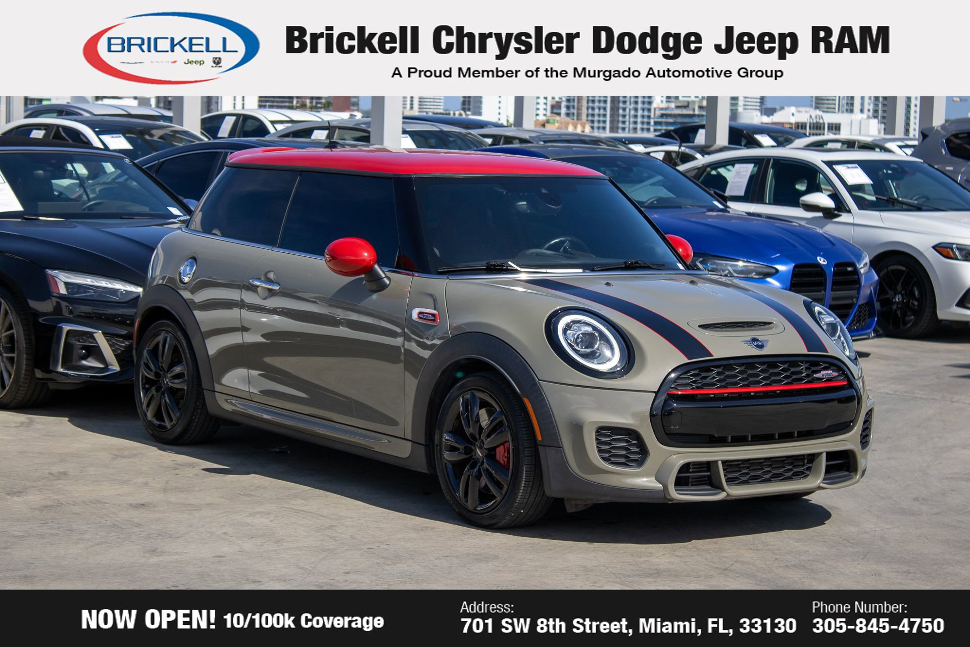 Used 2019 MINI Cooper John Cooper Works w/ Signature Upholstery Package image 3