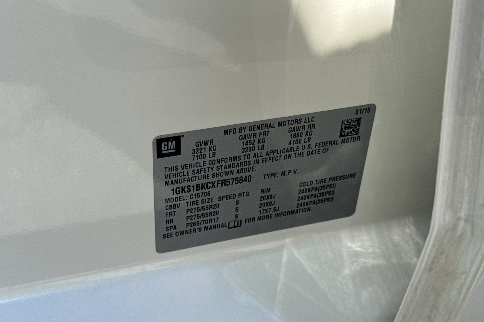 Used 2015 GMC Yukon SLT w/ Open Road Package image 36