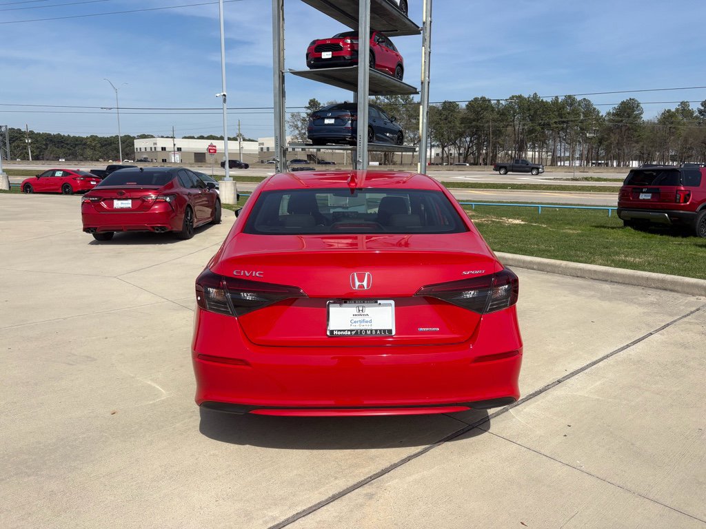 Certified 2025 Honda Civic Sport image 7