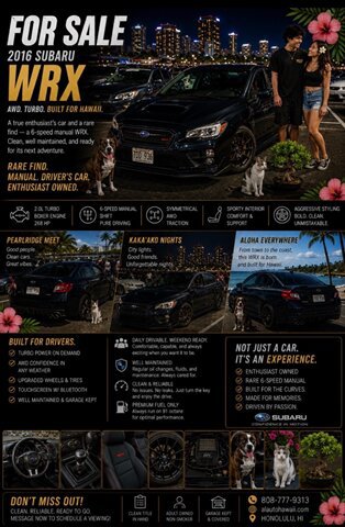Used 2015 Subaru WRX Limited AWD/4WD image 11
