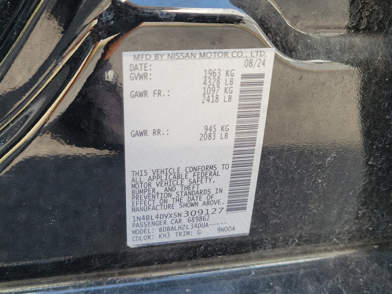Used 2025 Nissan Altima 2.5 SV FWD image 29