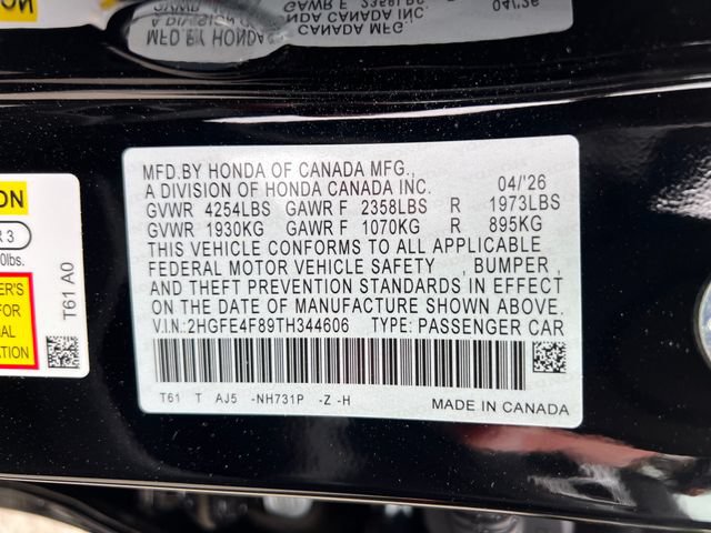 Used 2026 Honda Civic Sport image 17
