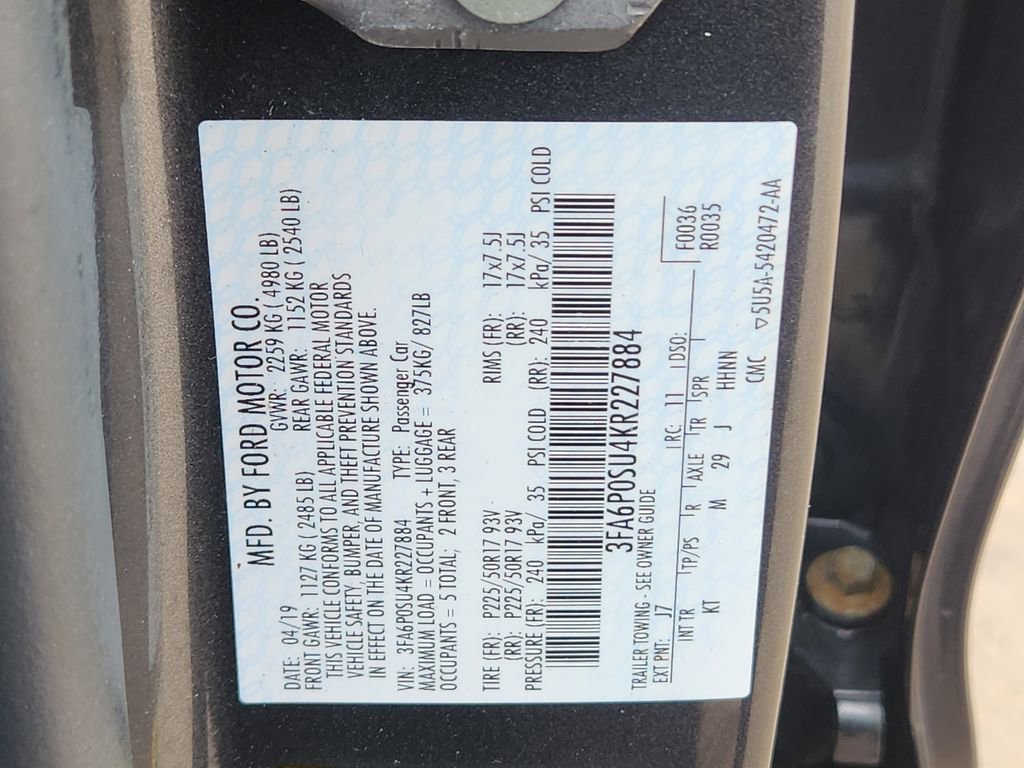 Used 2019 Ford Fusion Energi Titanium image 39