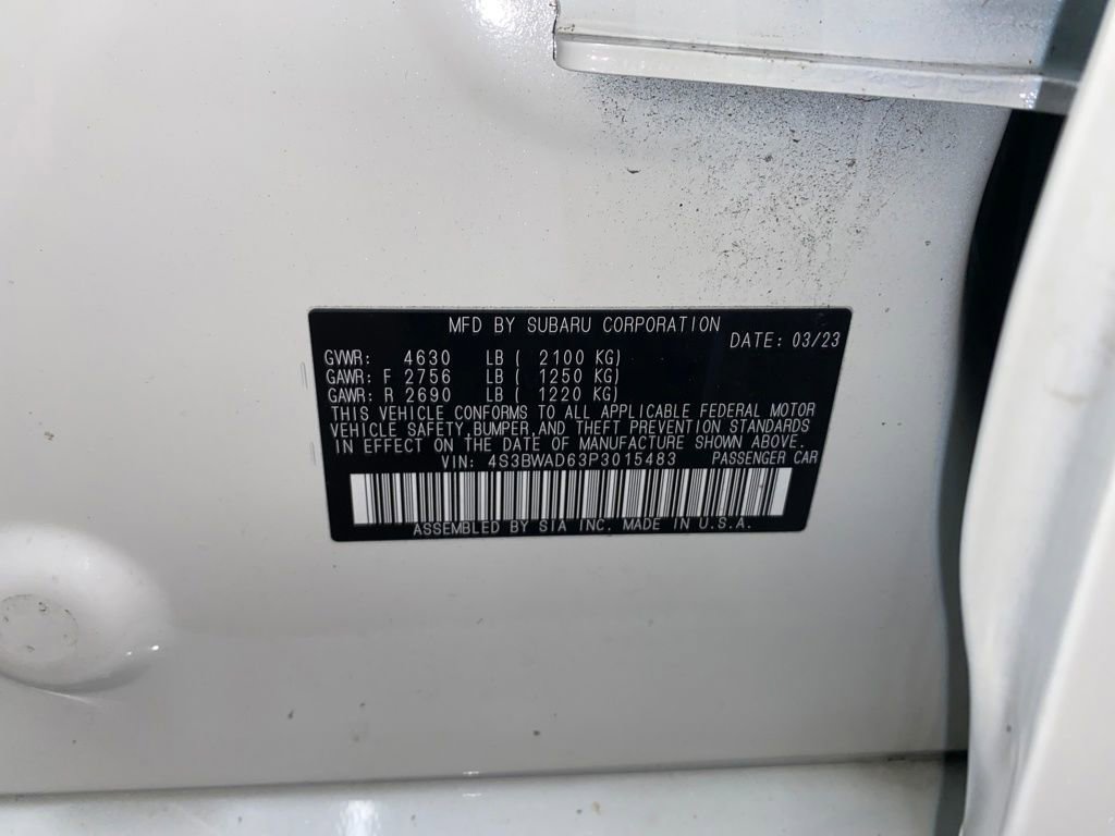 Certified 2023 Subaru Legacy Premium image 27