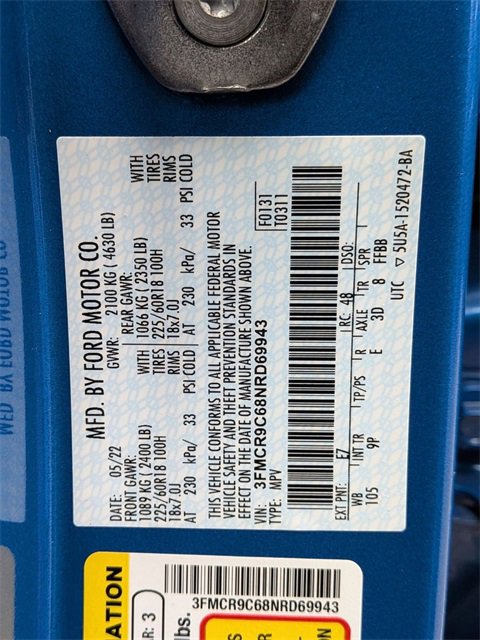 Used 2022 Ford Bronco Sport Outer Banks image 32