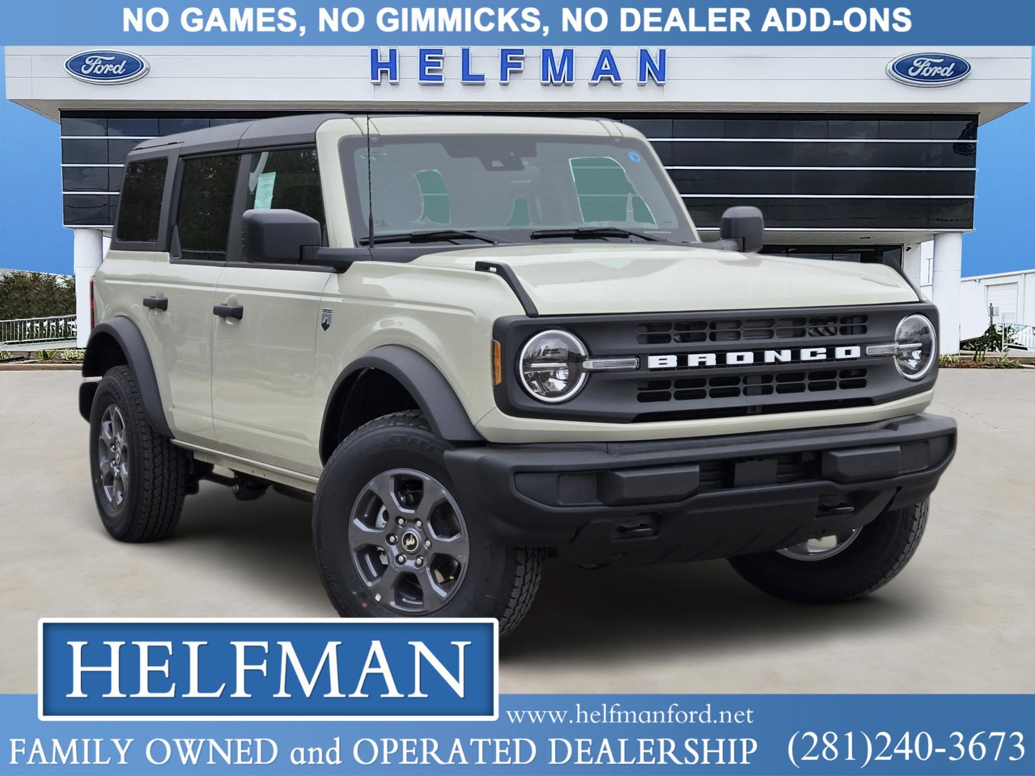 New 2025 Ford Bronco Big Bend
