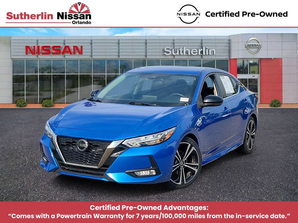 Certified 2020 Nissan Sentra SR w/ Trunk Package FWD image 1