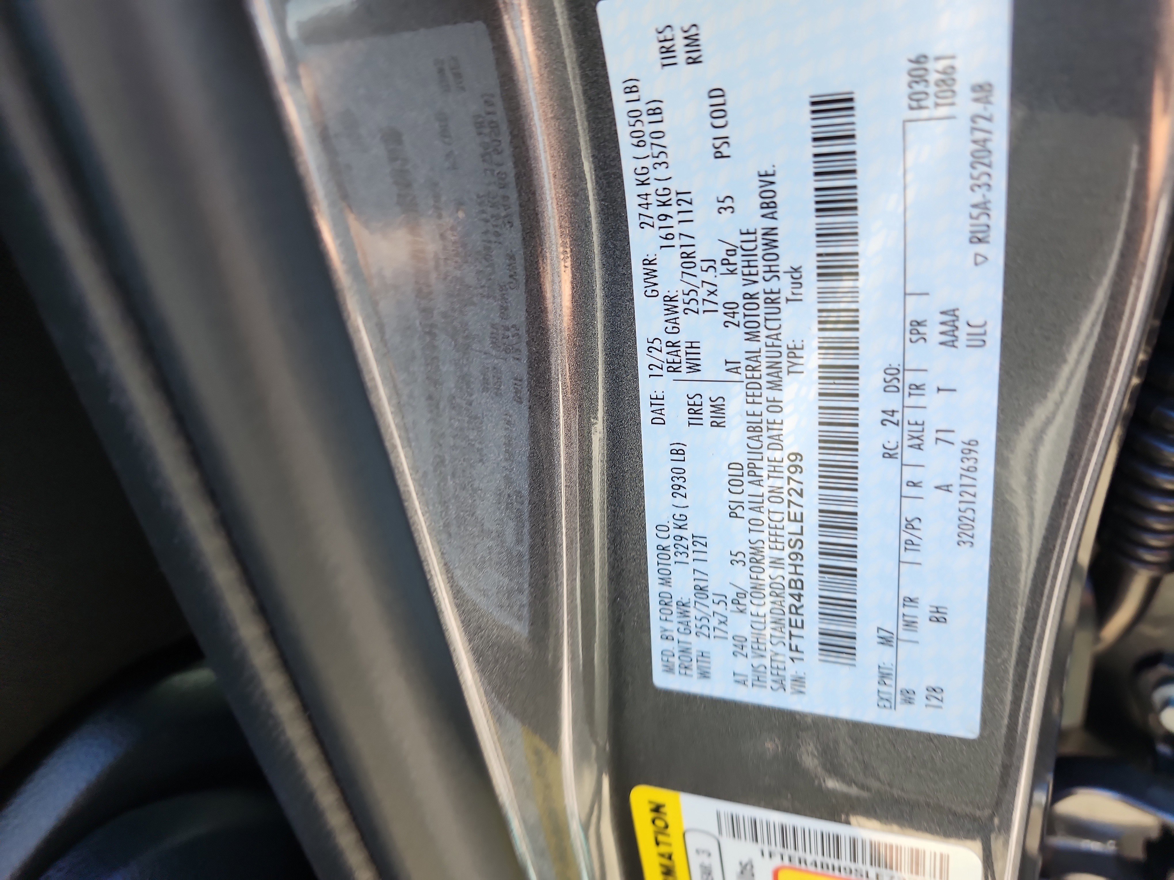 New 2025 Ford Ranger XL image 5