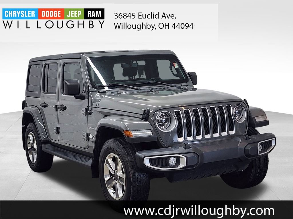 Used 2022 Jeep Wrangler Unlimited Sahara w/ Dual Top Group image 3