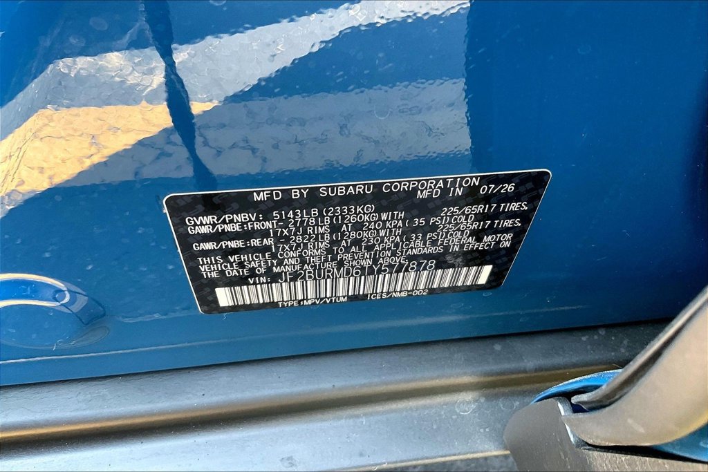 New 2026 Subaru Outback Wilderness AWD/4WD image 17