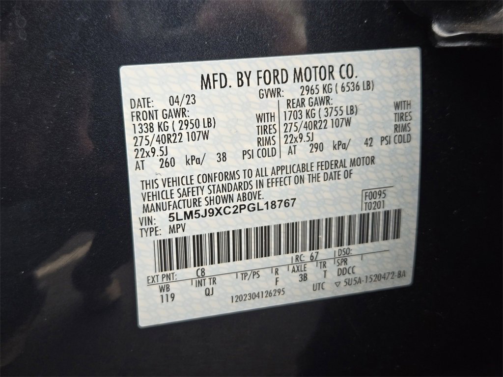 Used 2023 Lincoln Aviator Black Label w/ Class IV Trailer Tow Package image 34