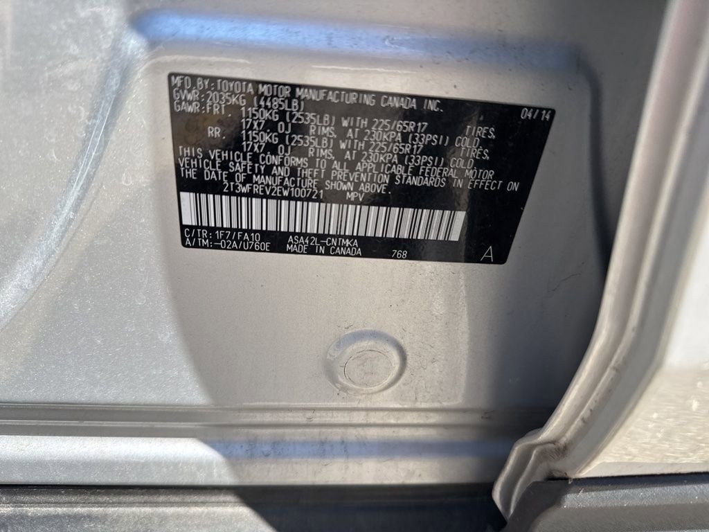 Used 2014 Toyota RAV4 XLE FWD image 26