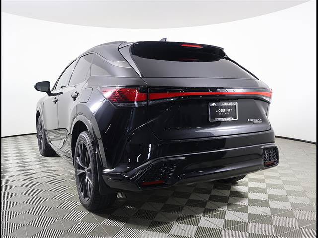 Certified 2025 Lexus RX 500h F Sport AWD/4WD image 4