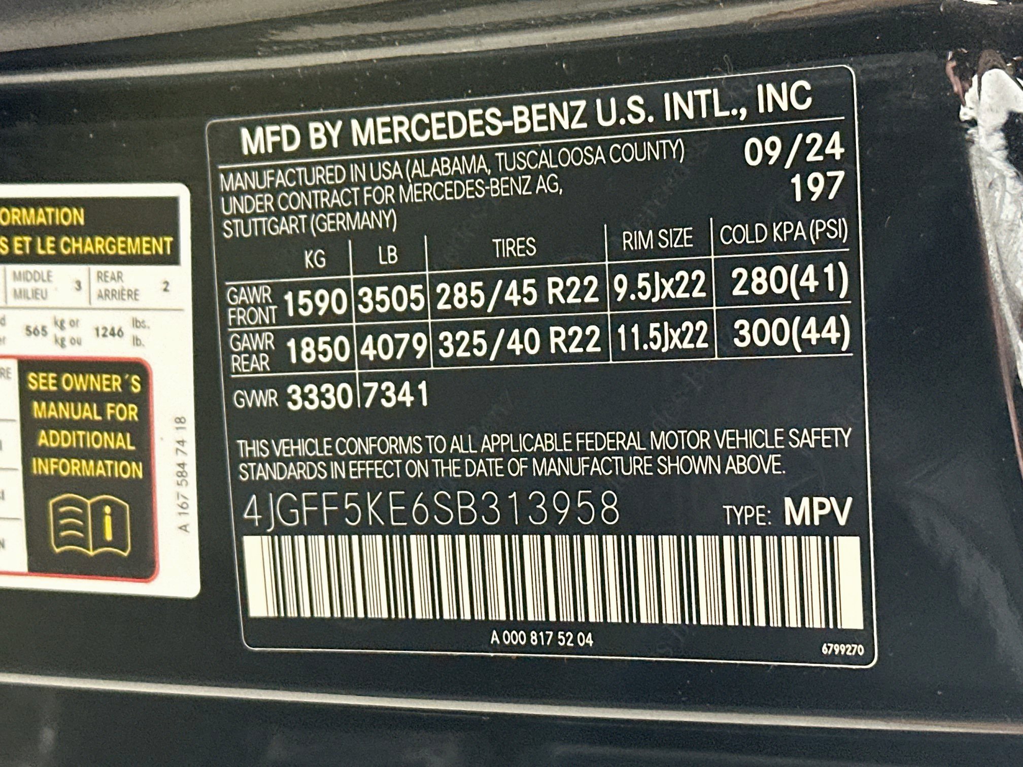 Certified 2025 Mercedes-Benz GLS 450 4MATIC image 35