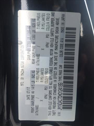 Used 2017 MAZDA MX-5 Miata Club image 19