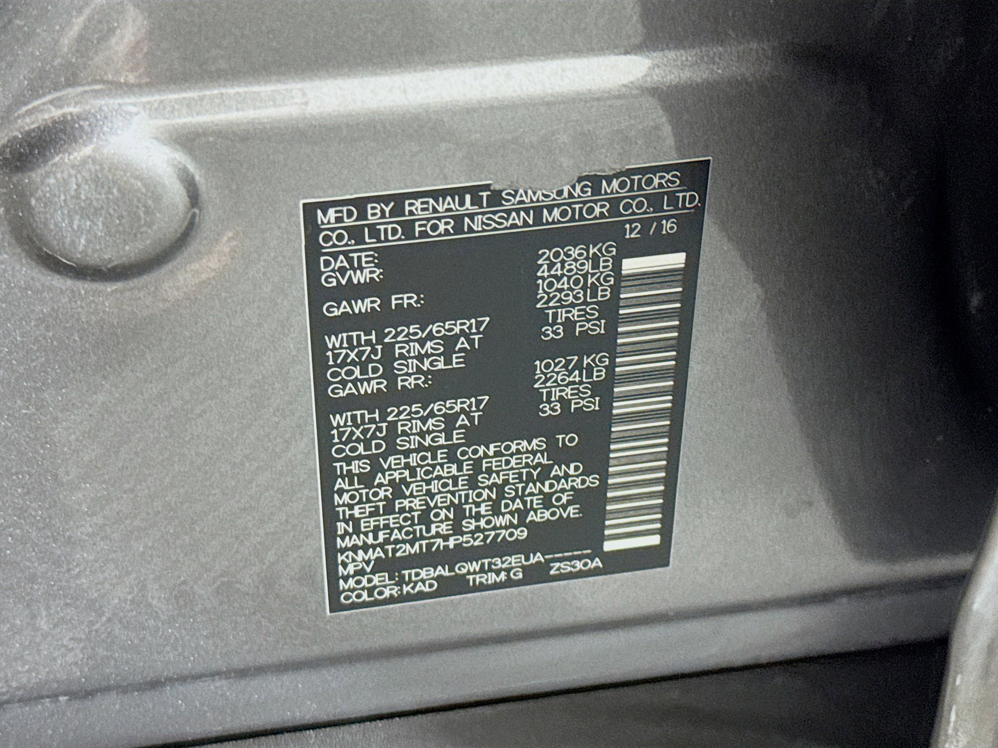 Used 2017 Nissan Rogue SV FWD image 39