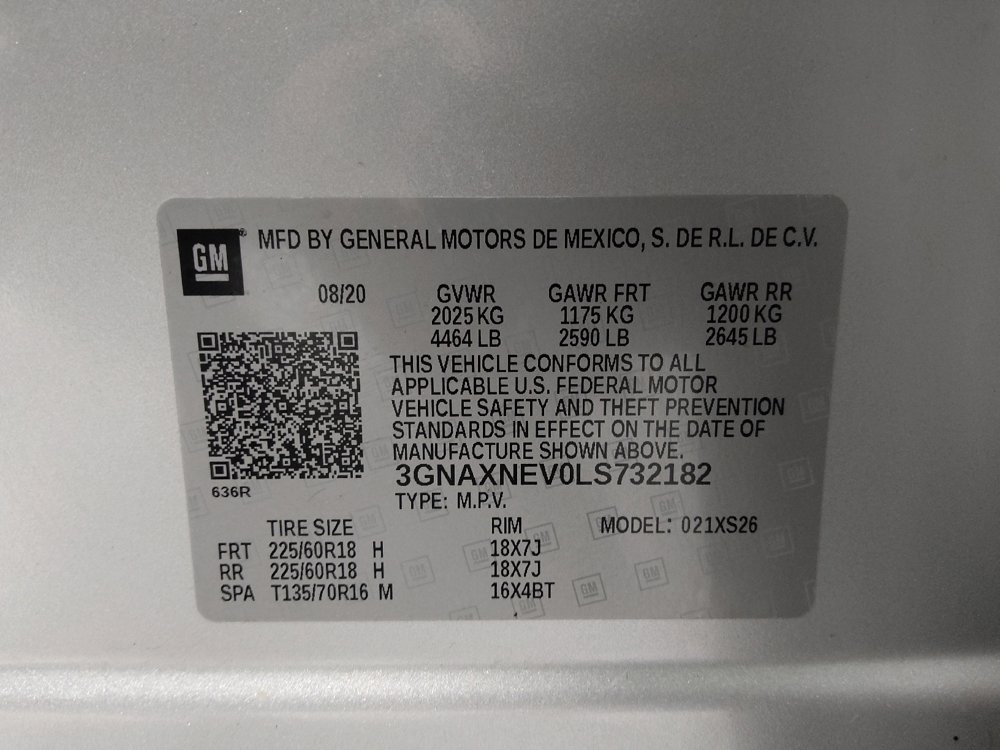 Used 2020 Chevrolet Equinox Premier FWD image 33