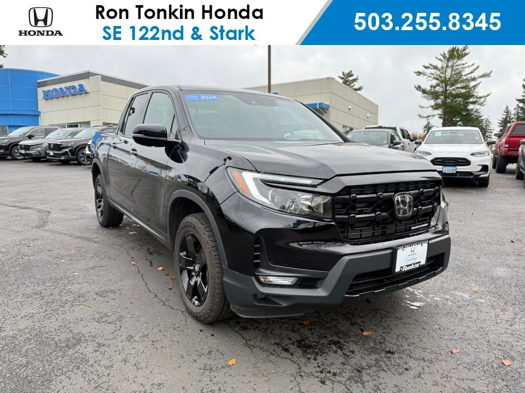 Certified 2024 Honda Ridgeline Black Edition