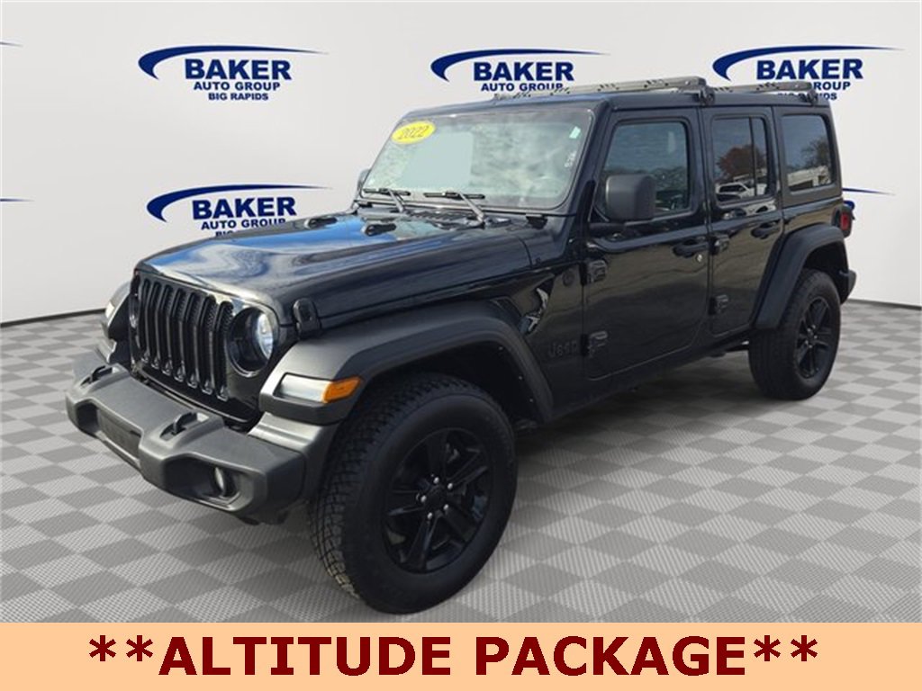 Used 2022 Jeep Wrangler Unlimited Sport image 3