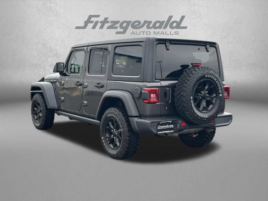 Used 2020 Jeep Wrangler Unlimited Willys image 7