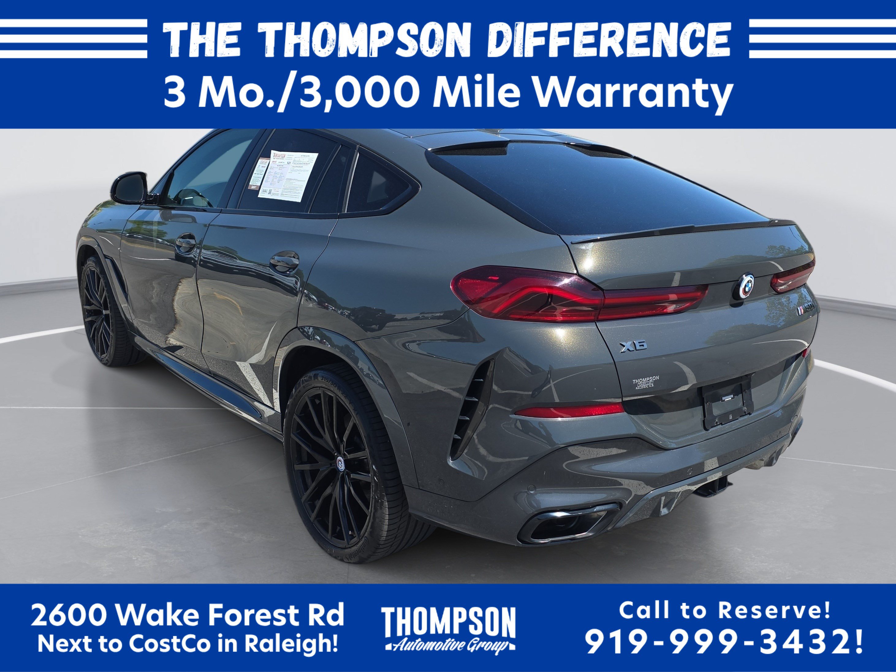 Used 2023 BMW X6 M50i w/ Executive Package AWD/4WD image 5