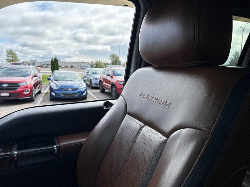 Used 2016 Ford F350 Platinum w/ Snow Plow Prep Package image 24