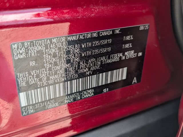 Used 2025 Toyota RAV4 XLE Premium FWD image 30