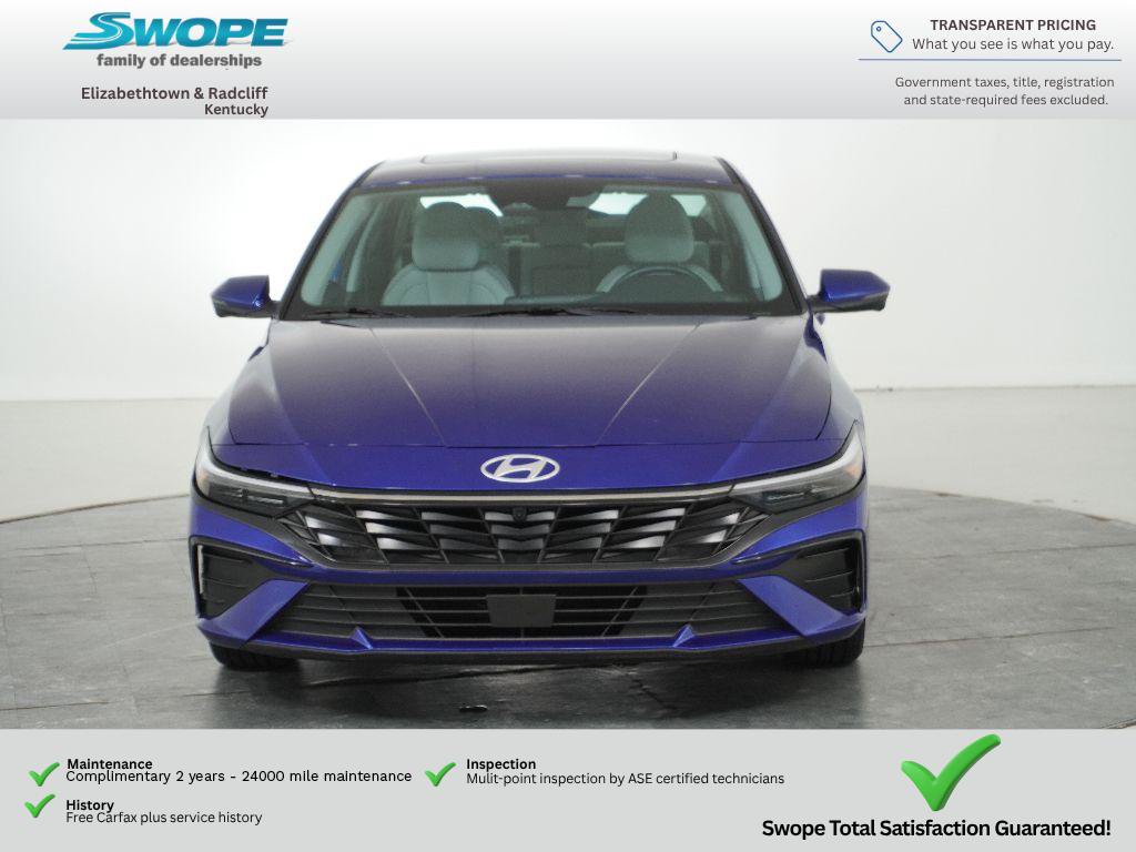 Certified 2024 Hyundai Elantra Limited FWD image 8