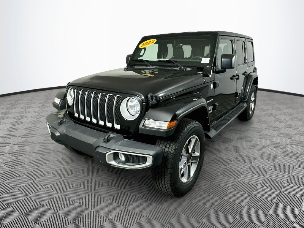 Certified 2022 Jeep Wrangler Unlimited Sahara w/ Cold Weather Group AWD/4WD image 6