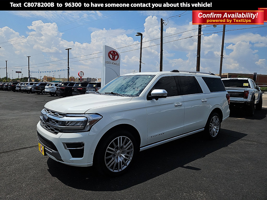 Used 2024 Ford Expedition Max Platinum