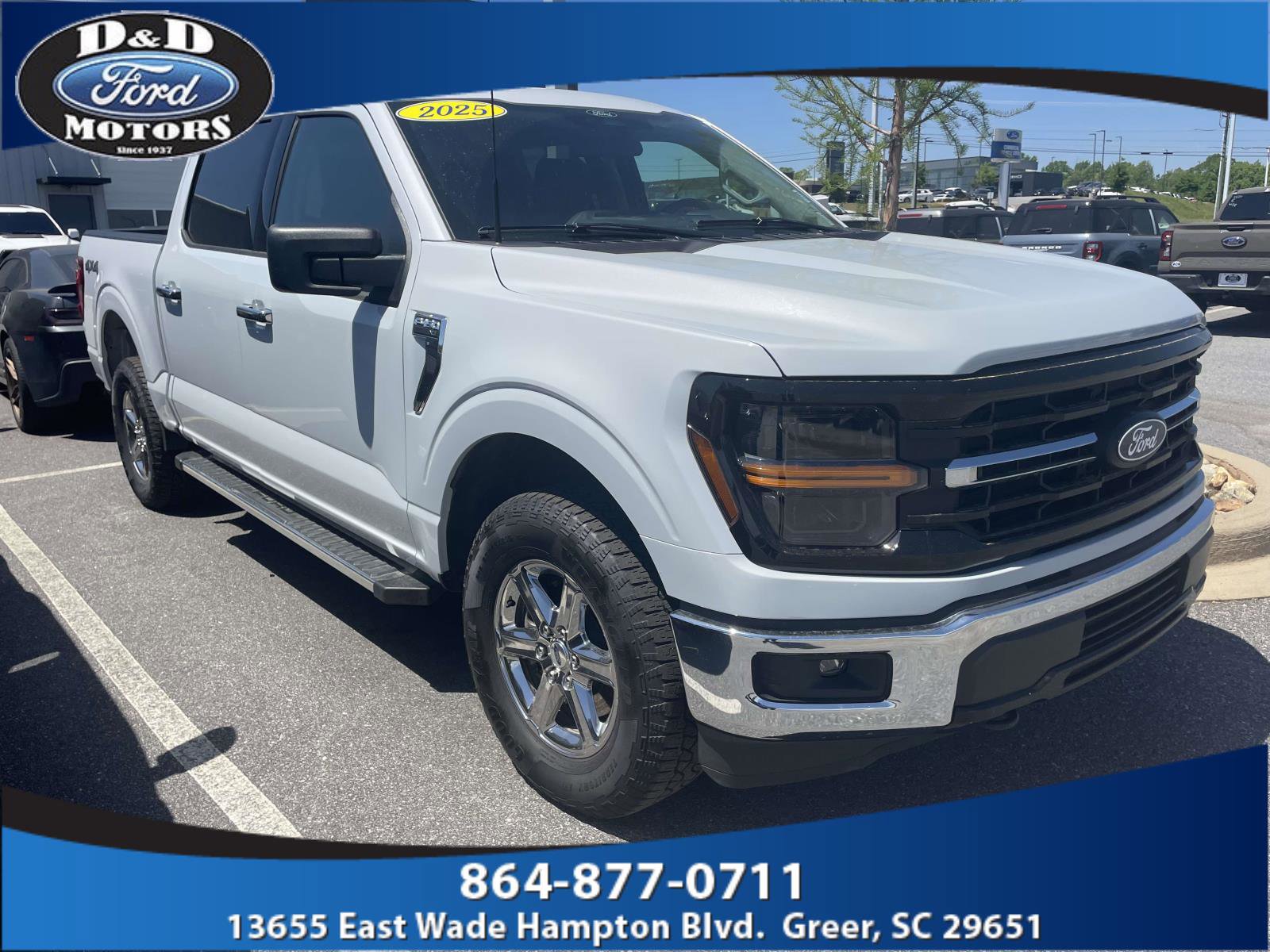 Used 2025 Ford F150 XLT w/ Equipment Group 301A Standard AWD/4WD image 1