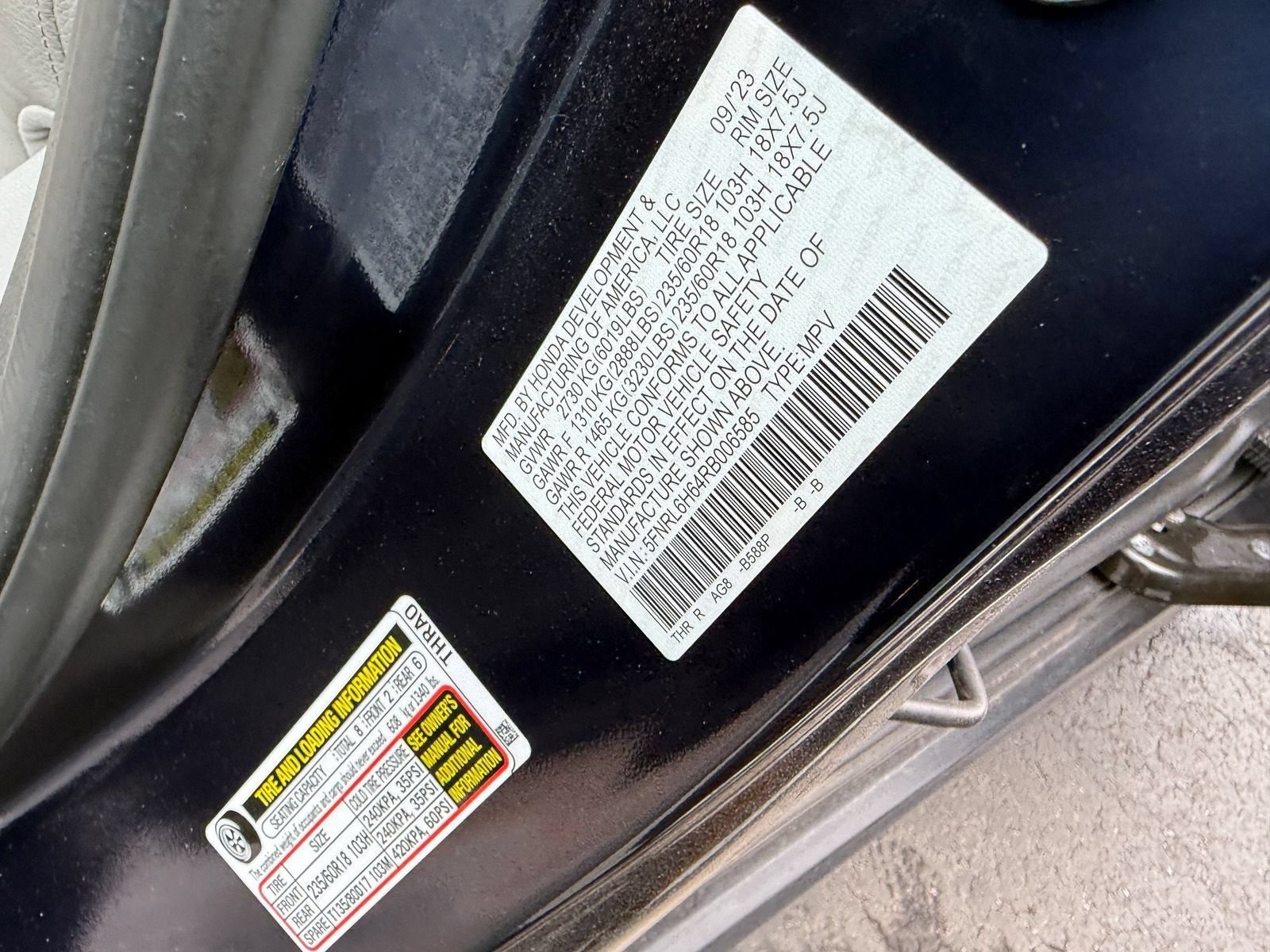 Used 2024 Honda Odyssey EX-L image 12