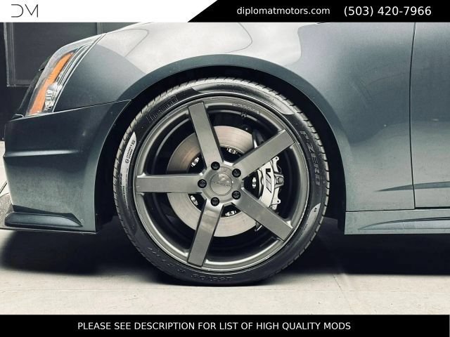 Used 2012 Cadillac CTS V w/ Wood Trim Package RWD image 35