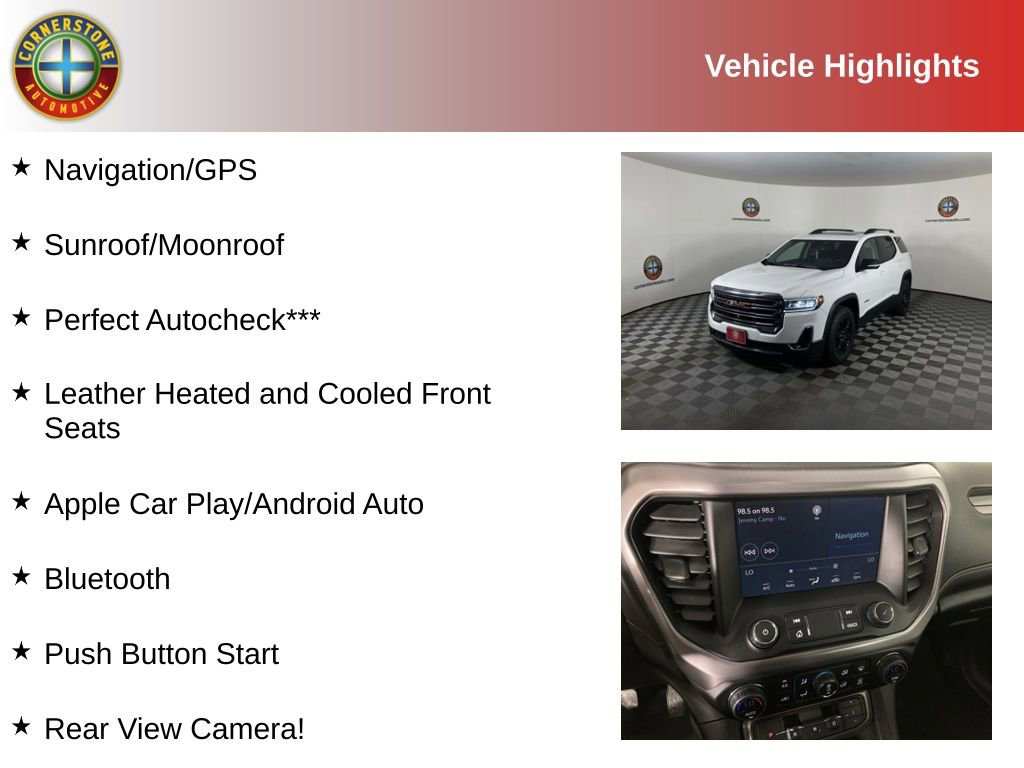 Used 2023 GMC Acadia AT4 w/ GMC Pro Grade Package image 2