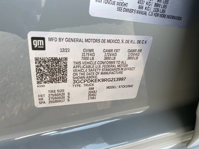 Certified 2024 Chevrolet Silverado 1500 LT AWD/4WD image 24