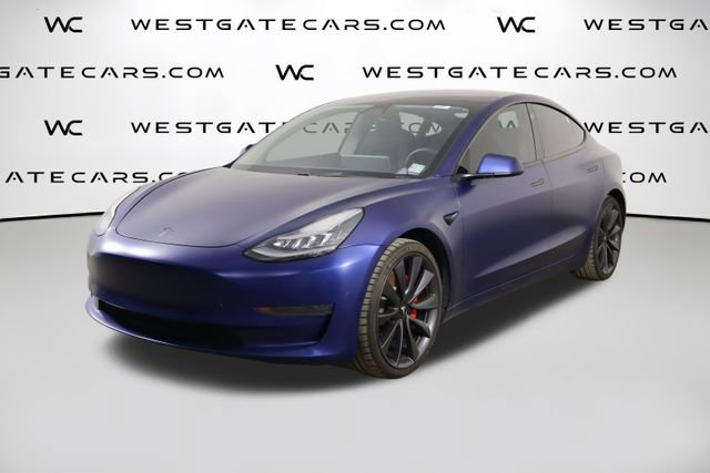 Used 2020 Tesla Model 3 Performance AWD/4WD image 1