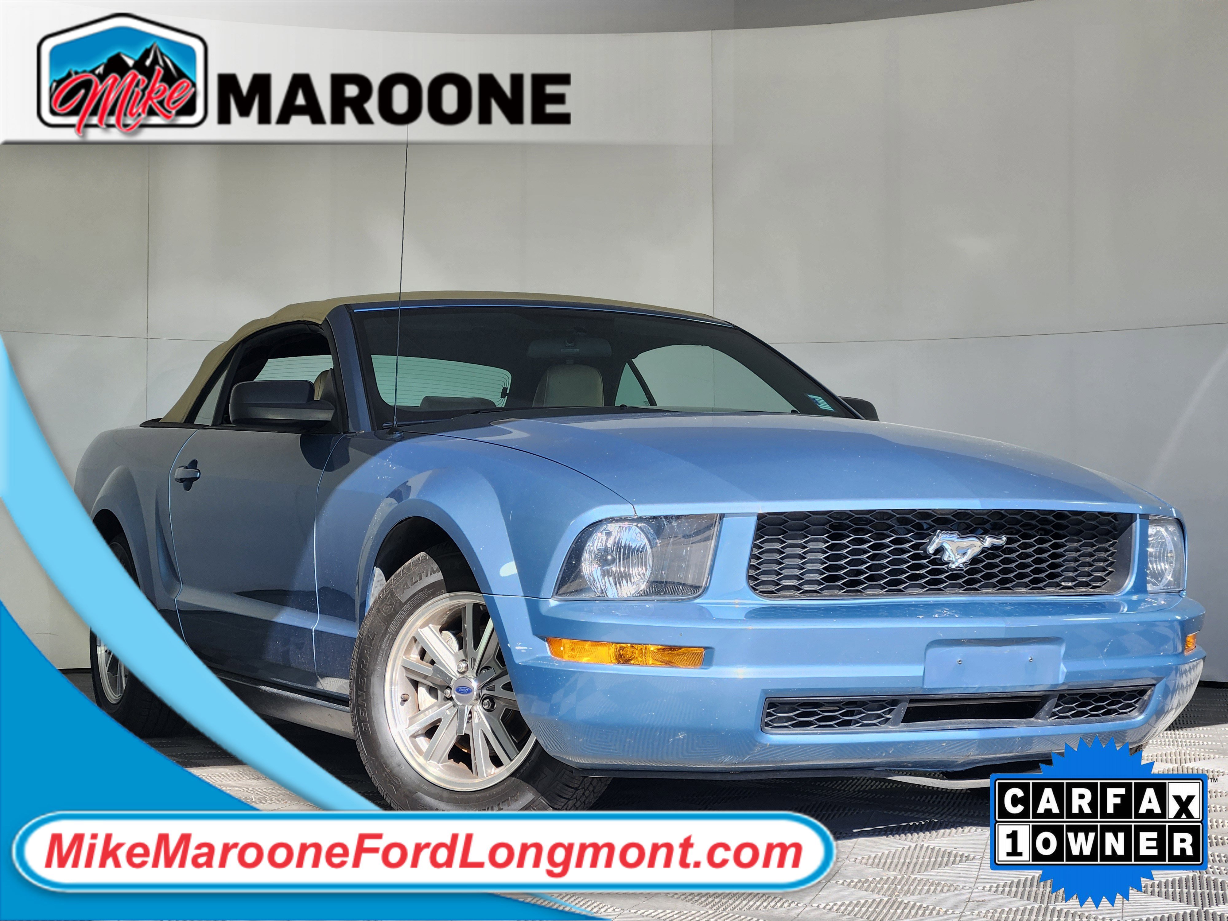 Used 2005 Ford Mustang Convertible