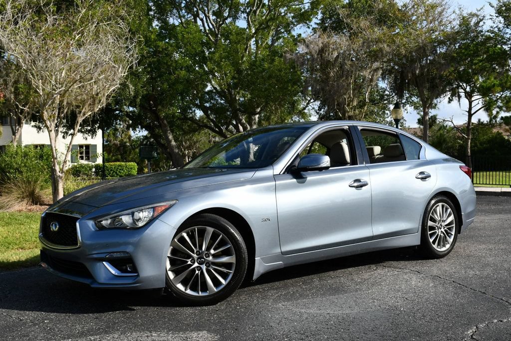 Used 2018 INFINITI Q50 Luxe w/ Sensory Package (Luxe) RWD image 20
