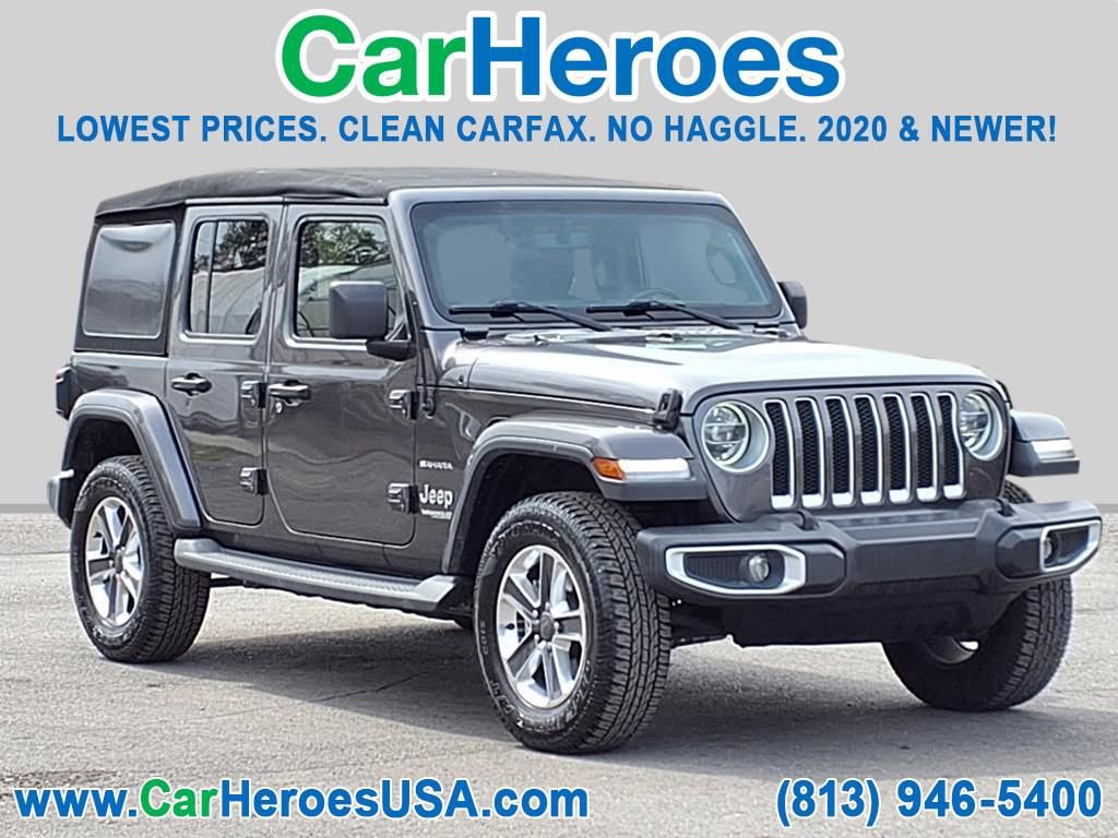 Used 2019 Jeep Wrangler Unlimited Sahara image 1