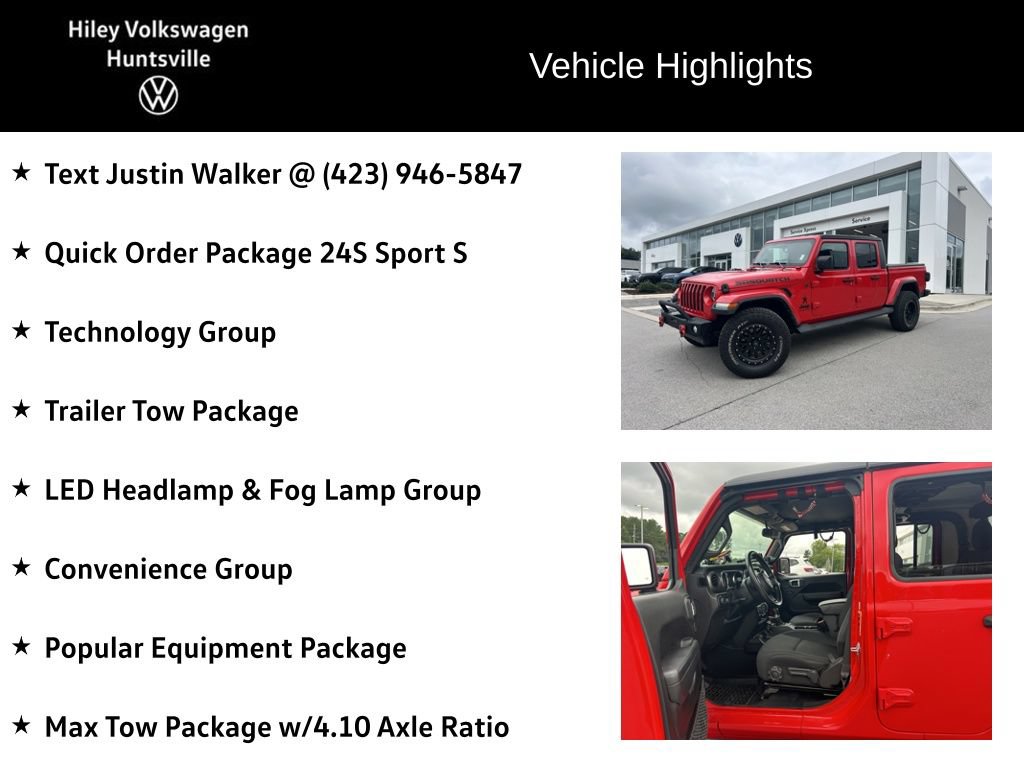 Used 2022 Jeep Gladiator Sport AWD/4WD image 6