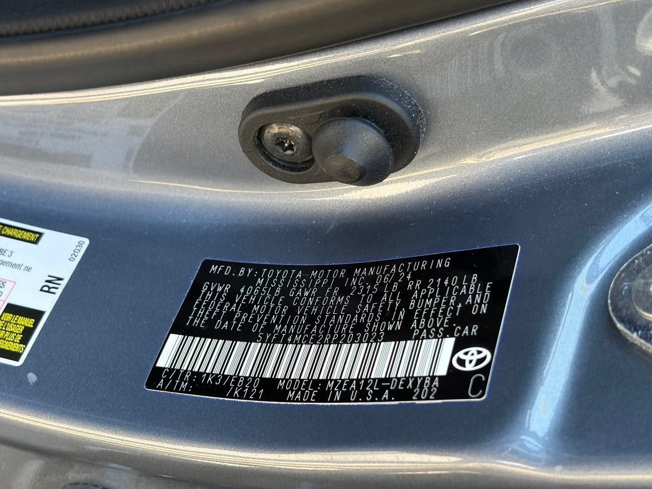 Used 2024 Toyota Corolla XSE FWD image 16