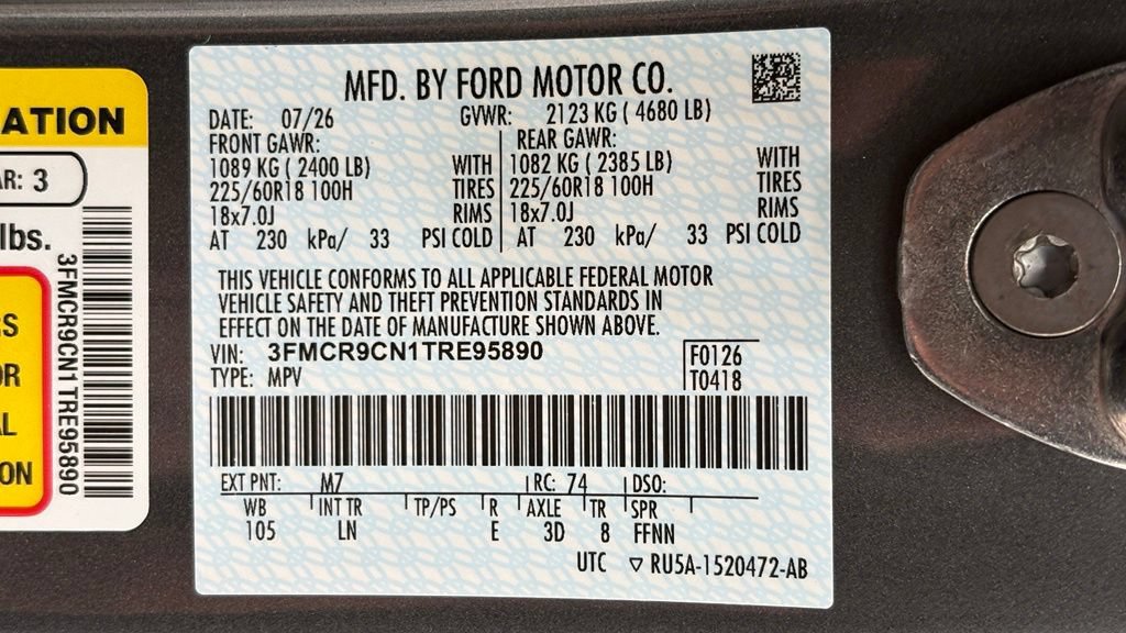 New 2026 Ford Bronco Sport Outer Banks AWD/4WD image 44