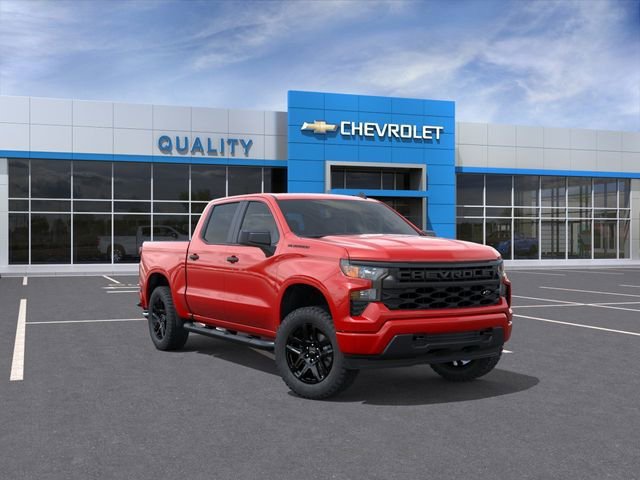 New 2026 Chevrolet Silverado 1500 Custom w/ Turbomax Blackout Package