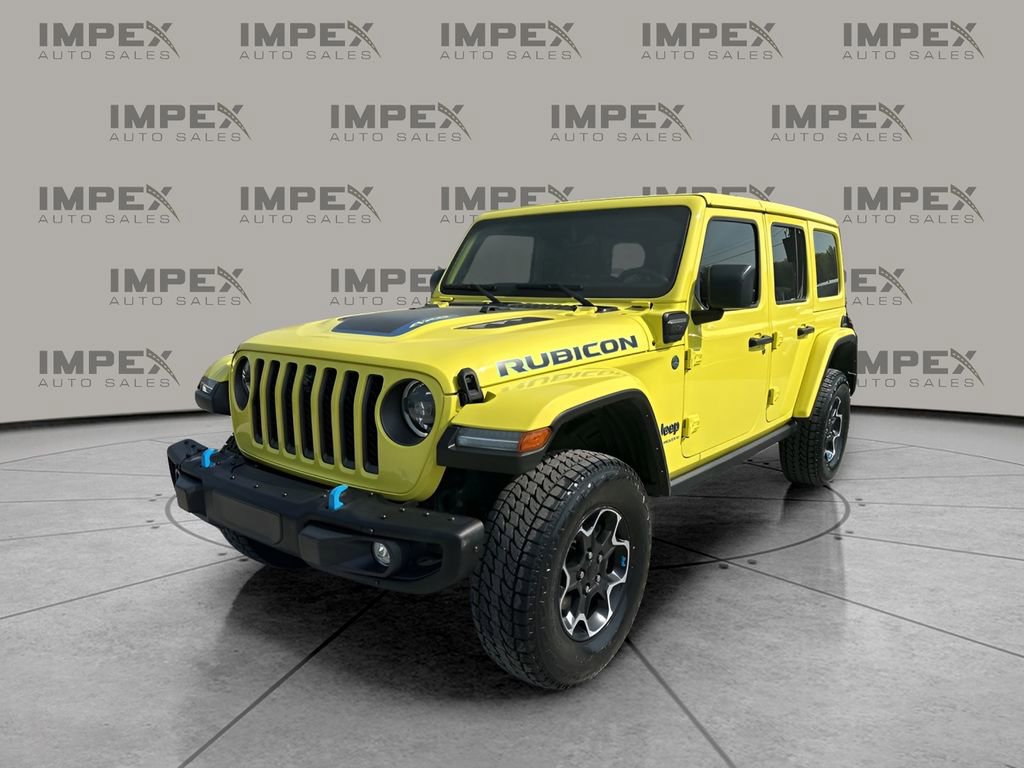 Used 2023 Jeep Wrangler Unlimited Rubicon 4xe w/ Steel Bumper Group