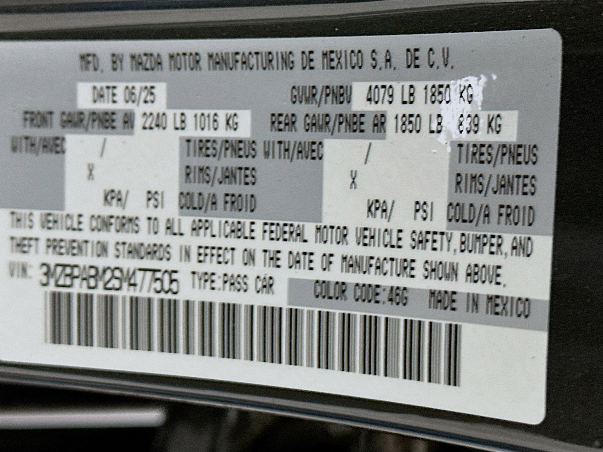 Used 2025 MAZDA MAZDA3 s FWD image 12