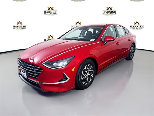Used 2021 Hyundai Sonata Blue image 3
