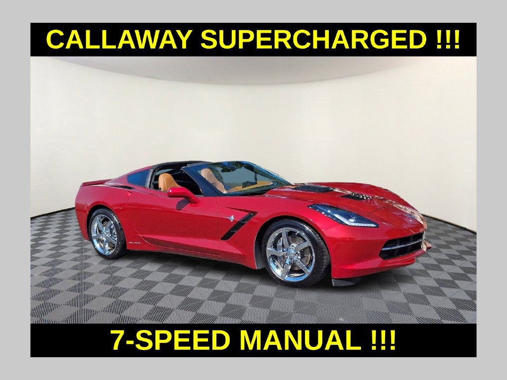 Used 2014 Chevrolet Corvette Stingray Coupe w/ 3LT Preferred Equipment Group RWD image 1