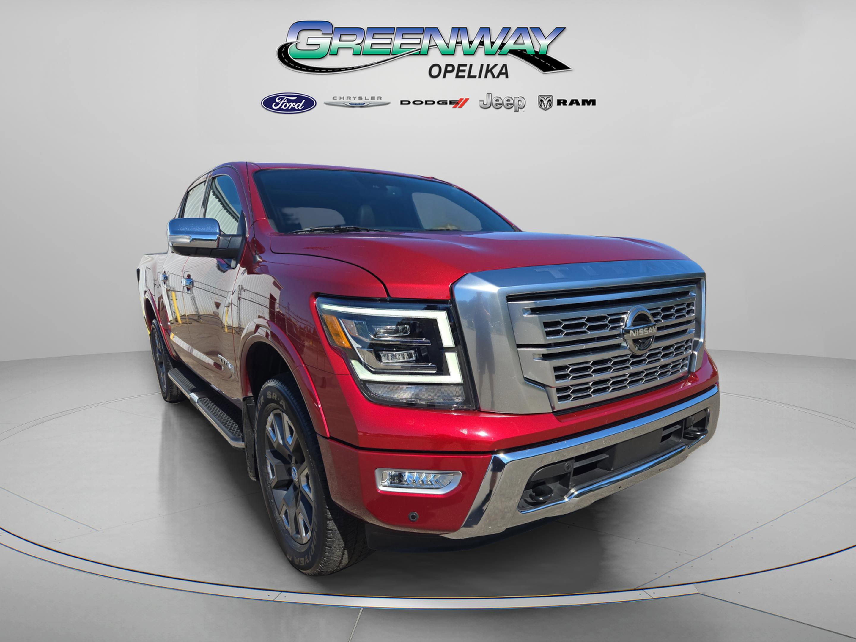Used 2021 Nissan Titan Platinum Reserve w/ Moonroof Package